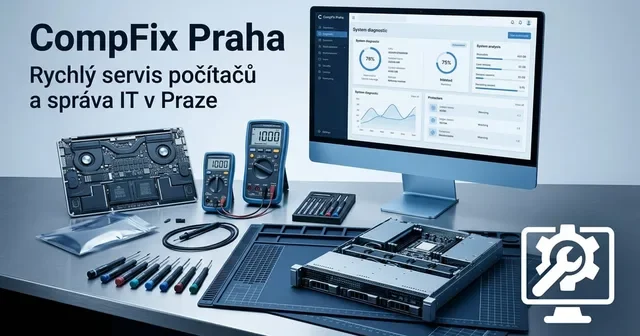 Vorschaubild der mit OAZEE erstellten Website CompFix Praha